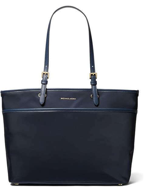 michael kors kempton small tote navy nylon|michael michael kors kempton small tote navy nylon .